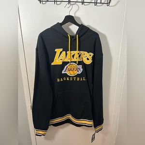 Men’s Brand New Black XL NBA Lakers Hoodie Sweatshirt